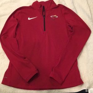 Nike Miami Heat Women’s Red Element Quarter ZIP
